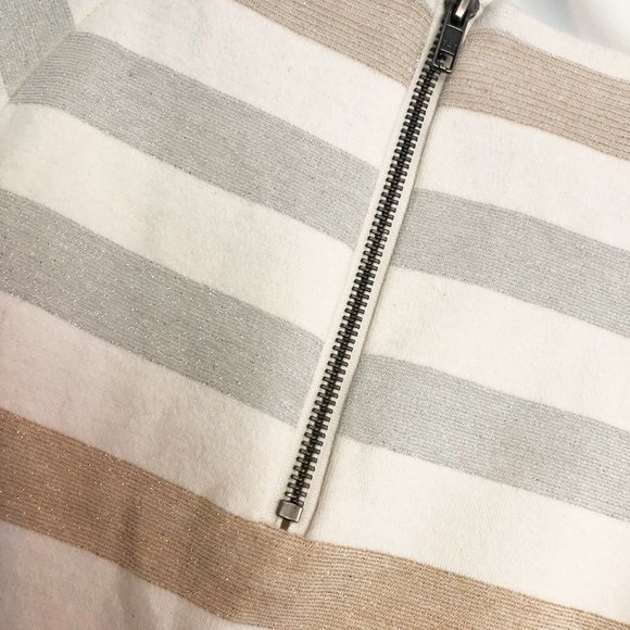 ANTHROPOLOGIE MAEVE | Sparkle Ruffle Sleeve Top | Size XS - Picture 8 of 10